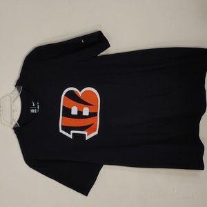 NFL Nike Men's Size Large Cincinnati Bengals Short Sleeve Tee